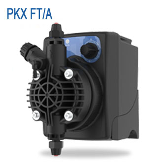 Дозуючий насос PKX FT/A працює від витратоміра