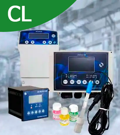 Контролери для вимірювання рівня хлору CL