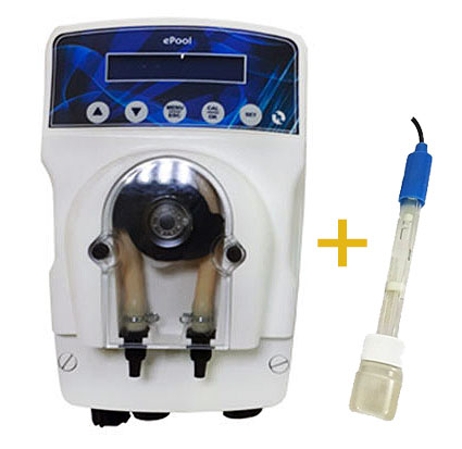 Перистальтические дозуючі насоси ePOOL з датчиками PH / RX