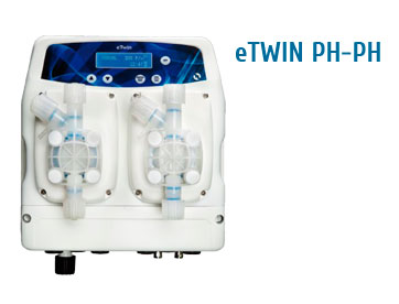 Подвійний насос дозатор eTWIN PH-PH