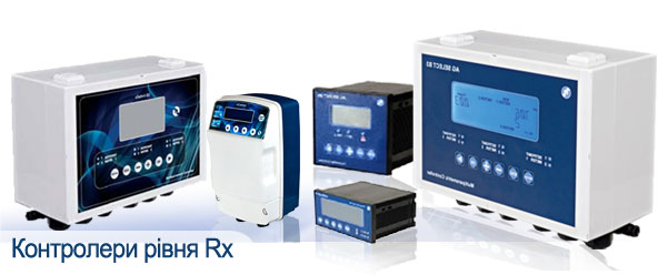 Контролери рівня Rx (ОВП-метр) - Окисно-відновний потенціал